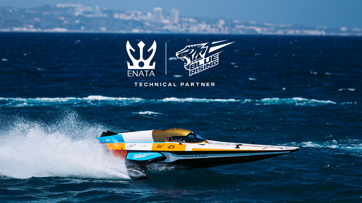 UAE-BASED ENATA JOINS FORCES WITH TEAM BLUE RISING AS TECHNICAL PARTNER, DRIVING EXCELLENCE IN UIM E1 WORLD CHAMPIONSHIP